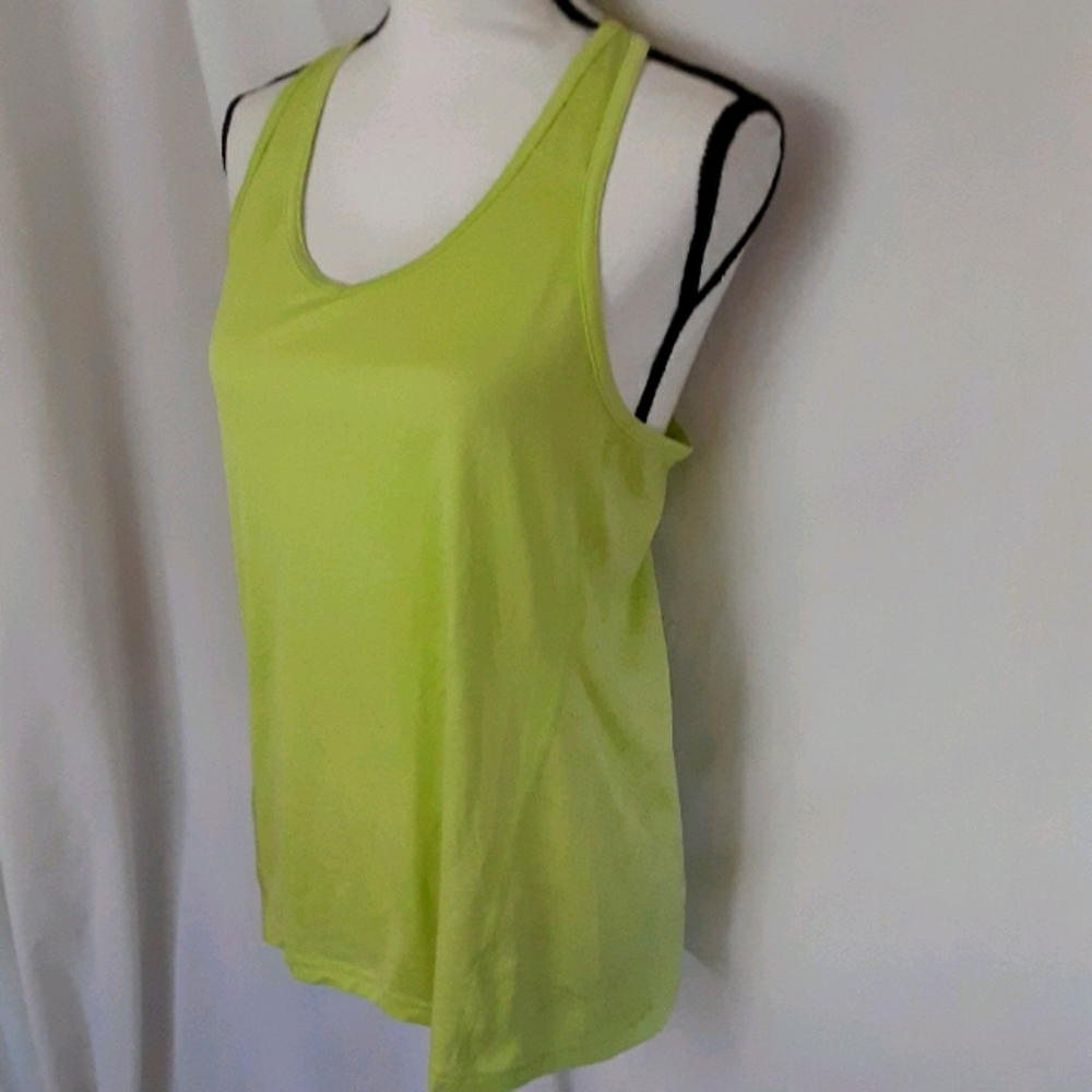 TEK GEAR Neon Yellow Work Out Top